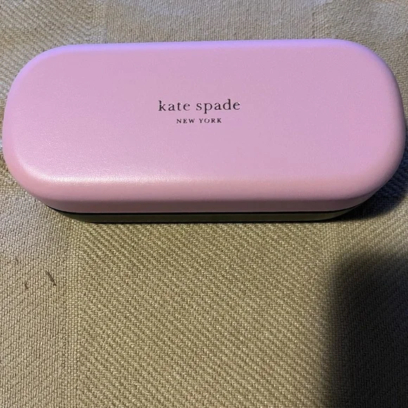 Kate Spade Blue Half-Rim Glasses with Case NWOT - Picture 8 of 9